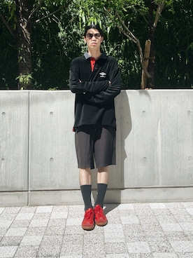 「adidas(アディダス)のアイテム」を使った、Takuya Kobayashiさん(メンズ・176cm)の夏コーディネート
