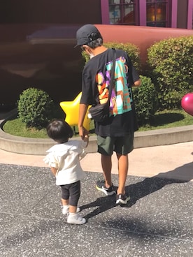 「NIKE(ナイキ)のアイテム(Tシャツ/カットソー)」を使った、hotbさん(キッズ・145cm)の秋コーディネート
