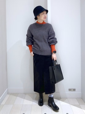 もっちさん(レディース・158cm)の冬コーディネート