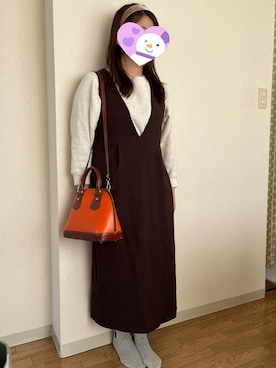 Kさん(レディース・152cm)の冬コーディネート