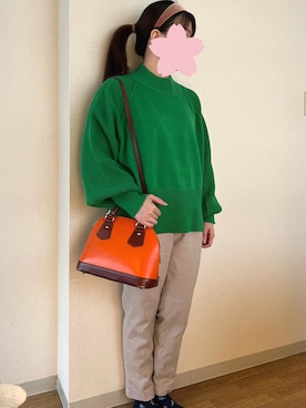 Kさん(レディース・152cm)の春コーディネート