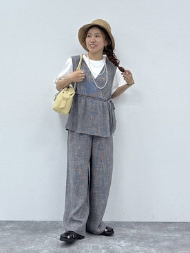 MiCAさん(レディース・154cm)の春コーディネート