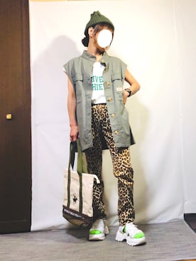 「NIKE(ナイキ)のアイテム(アナログ腕時計)」を使った、kaop🐣さん(レディース・150cm)の秋コーディネート