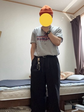 「NIKE(ナイキ)のアイテム(トップス)」を使った、ギバンさん(メンズ・162cm)の夏コーディネート