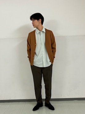 「URBAN RESEARCH DOORS(アーバンリサーチドアーズ)のアイテム(スーツパンツ)」を使った、りきさん(メンズ・178cm)の冬コーディネート