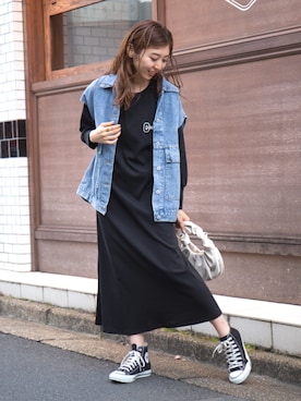 setup7_womenさんの（CONVERSE | コンバース）を使ったコーディネート