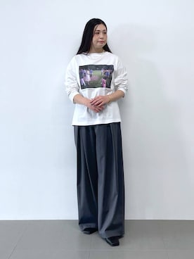moriさんの（＋81BRANCA | ハチイチブランカ）を使ったコーディネート