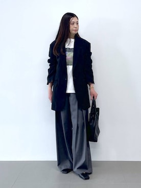 moriさんの（＋81BRANCA | ハチイチブランカ）を使ったコーディネート