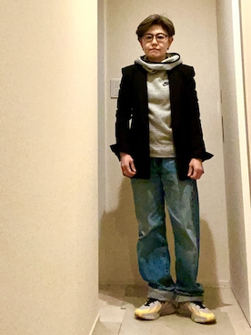 「NIKE(ナイキ)のアイテム(スウェット)」を使った、racchitokyoさん(レディース・150cm)の春コーディネート