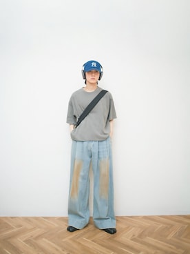 「NIKE(ナイキ)のアイテム」を使った、Naotoさん(メンズ・165cm)の春コーディネート