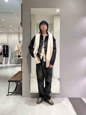 tko(オッチー)さん(メンズ・174cm)の冬コーディネート