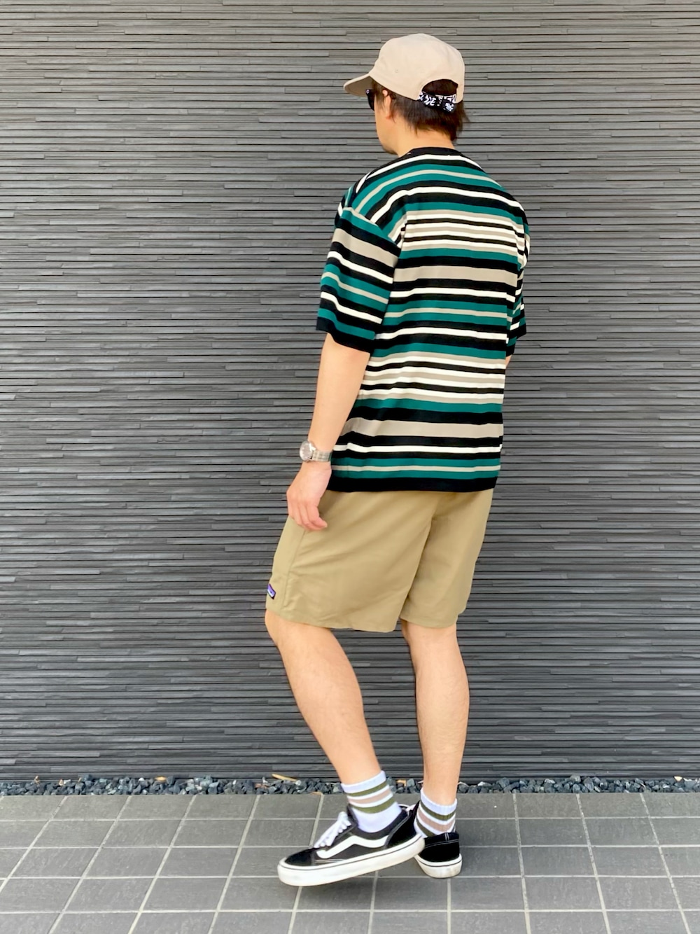 kimukenさんの「TENBOX (10匣) × GRAMICCI / テンボックス CAP / ジェットキャップ（FREAK'S STORE）」を使ったコーディネートの1枚目の写真