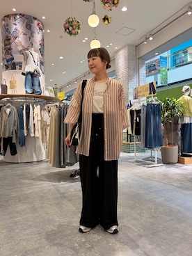 てらさんさん(レディース・158cm)の春コーディネート