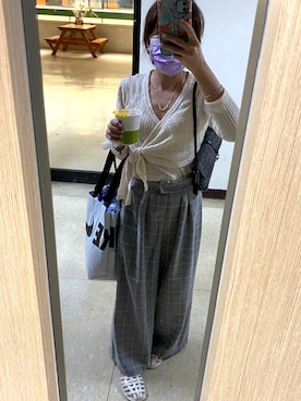 「NIKE(ナイキ)のアイテム(バッグ)」を使った、🥝Kiwie🥝さん(レディース・149cm)の春コーディネート