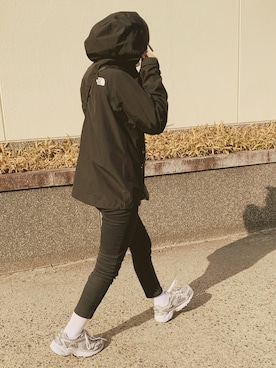 「NIKE(ナイキ)のアイテム(ソックス/靴下)」を使った、micooさん(キッズ・149cm)の冬コーディネート