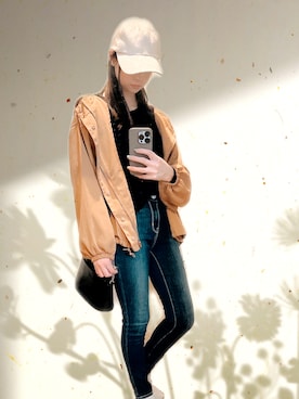 suさんの「クルーネックT（半袖）（UNIQLO | ユニクロ）」を使ったコーディネート