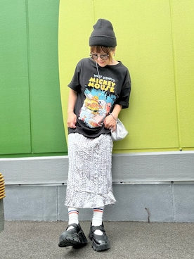 きな☆ki_naさんの「2way glitter disco mini bag / 2wayグリッターディスコミニバッグ（wee9s | ウィークス）」を使ったコーディネート
