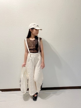 「NIKE(ナイキ)のアイテム(サンダル)」を使った、yuuu_soooさん(キッズ・138cm)の秋コーディネート