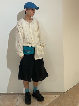 「NIKE(ナイキ)のアイテム」を使った、ss901940さん(メンズ・171cm)の夏コーディネート