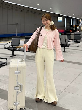 「NIKE(ナイキ)のアイテム(スニーカー)」を使った、ゆづきさん(レディース・160cm)の春コーディネート