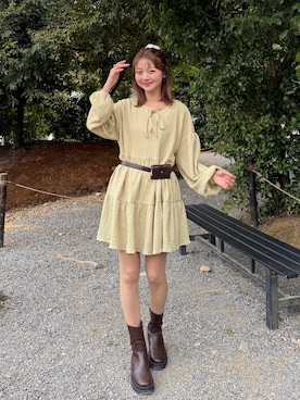 ゆづきさん(レディース・160cm)の冬コーディネート