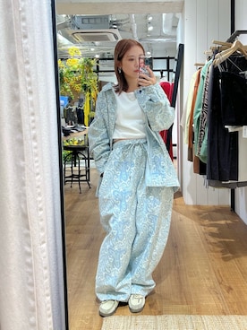 増田理佳子さん(レディース・156cm)の冬コーディネート