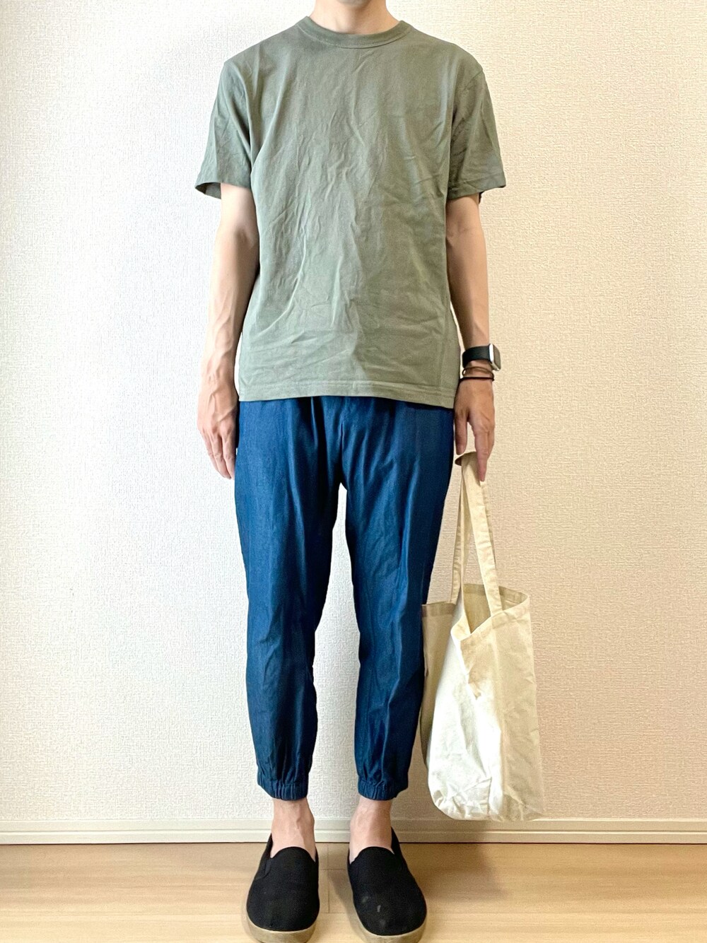 tonakasさんの「DOZE PANTS ( NEW SPEC , NEW TEX )（TROVE）」を使ったコーディネートの1枚目の写真