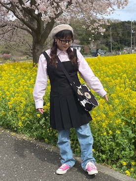 maru☺︎さんの（GU | ジーユー）を使ったコーディネート