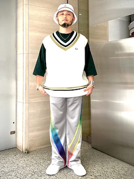 「NIKE(ナイキ)のアイテム(帽子)」を使った、Yoshihito Hayashiさん(メンズ・170cm・40代)の秋コーディネート