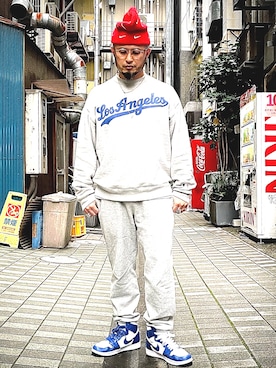「NIKE(ナイキ)のアイテム(帽子)」を使った、Yoshihito Hayashiさん(メンズ・170cm・40代)の秋コーディネート