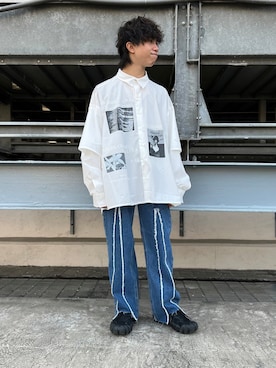 takuya satoさん(メンズ・163cm)の春コーディネート
