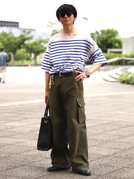 りゅんやさん(メンズ・174cm)の夏コーディネート