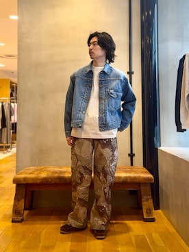 原田圭史さん(メンズ・171cm)の春コーディネート