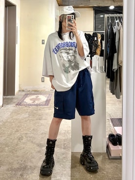 「NIKE(ナイキ)のアイテム」を使った、tani《骨格ナチュラル》さん(レディース・162cm・20代)の春コーディネート
