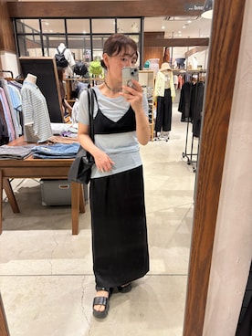 「NIKE(ナイキ)のアイテム(シューズ)」を使った、hoho𓆸さん(レディース・154cm・40代)の春コーディネート