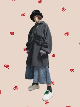 チャッキーナ 𓆌さんの「freeze big shirts（Little sunny bite | リトルサニーバイト）」を使ったコーディネート