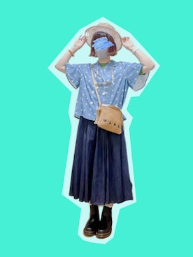 チャッキーナ 𓆌さん(レディース・160cm)の秋コーディネート