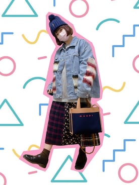 チャッキーナ 𓆌さん(レディース・160cm)の春コーディネート