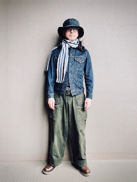 YasushiImanishiさんの（Nigel Cabourn | ナイジェルケーボン）を使ったコーディネート