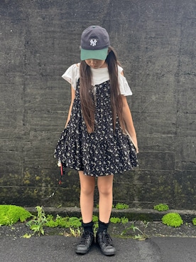 「adidas(アディダス)のアイテム(シューズ)」を使った、sui_mmyさん(キッズ・139cm)の夏コーディネート