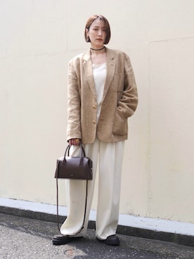 金子三記(miki)さん(レディース・170cm)の春コーディネート