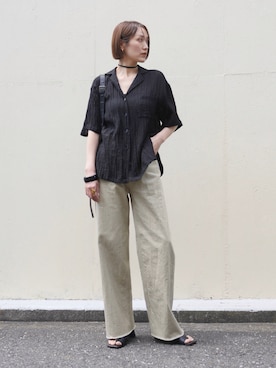 金子三記(miki)さん(レディース・170cm)の夏コーディネート