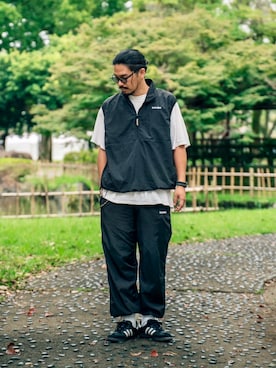「adidas(アディダス)のアイテム」を使った、にいるさん(メンズ・178cm)の秋コーディネート