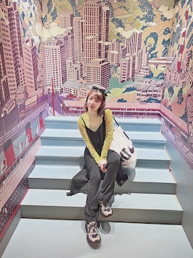 「NIKE(ナイキ)のアイテム(バッグ)」を使った、迷Mir /。daily stylさん(レディース・162cm)の夏コーディネート