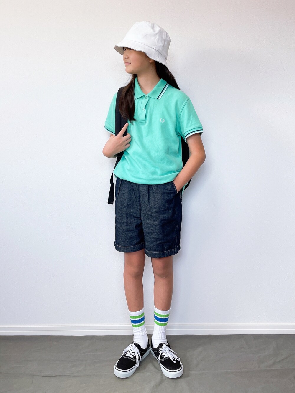 M&Kさんの（FRED PERRY）を使ったコーディネートの1枚目の写真