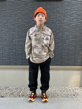kanaさんの（XLARGE KIDS | エクストララージキッズ）を使ったコーディネート