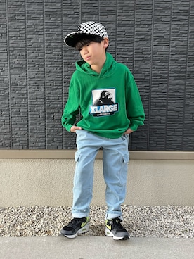 kanaさんの（XLARGE KIDS | エクストララージキッズ）を使ったコーディネート