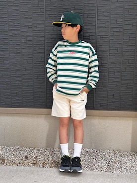 kanaさんの（XLARGE KIDS | エクストララージキッズ）を使ったコーディネート