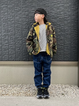 kanaさんの（XLARGE KIDS | エクストララージキッズ）を使ったコーディネート