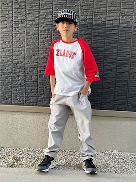 kanaさんの（XLARGE KIDS | エクストララージキッズ）を使ったコーディネート